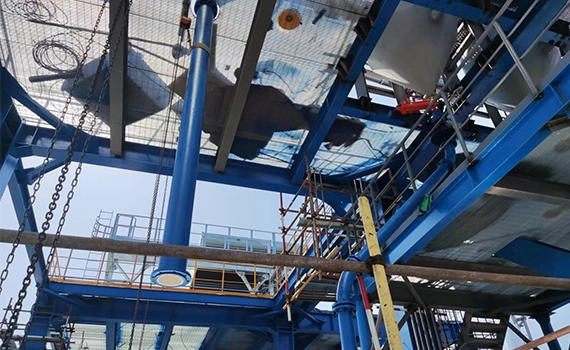 Válvula forrada de cerámica Sun Yeh en sistema de gasificación de carbón