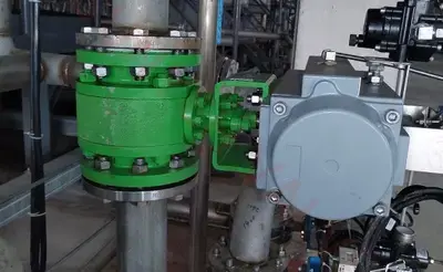 Válvula forrada de cerámica Sun Yeh en sistema de agua negra y ceniza
