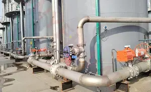 Válvula forrada de cerámica Sun Yeh en la industria de la ceniza de soda