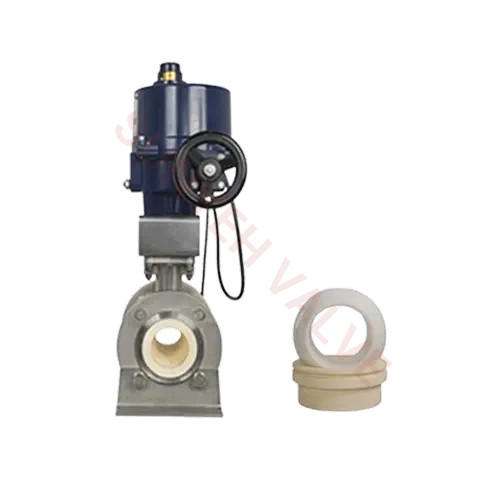 Sun Yeh Ceramic-lined ball control valves