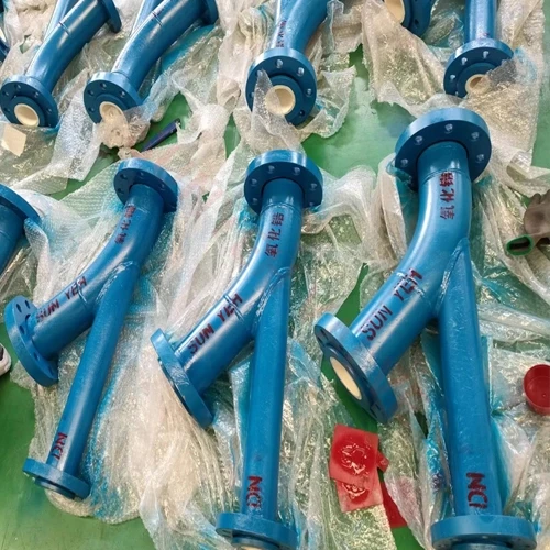 Sun Yeh Ceramic Coated anti-abrasive valves pipe and fitting